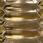Equipe lanse Gold 5x25 - hatszögletű falicsempe Azonnali szállítás