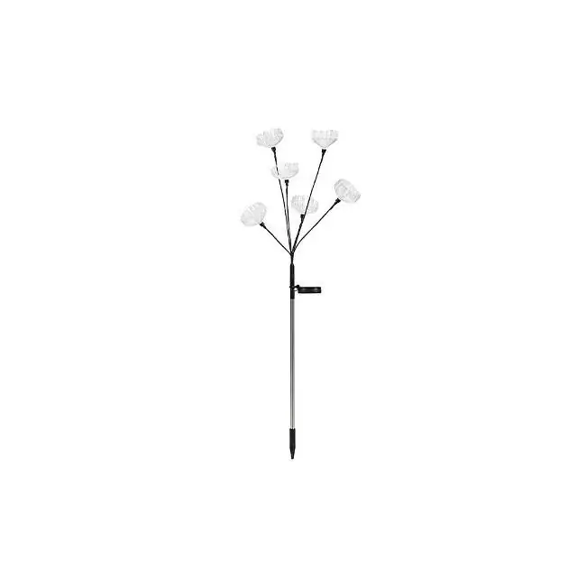 MasterLED napelemes Virág alakú földbe szúrható 84 cm-es kerti LED (x6) lámpa Árengedmény