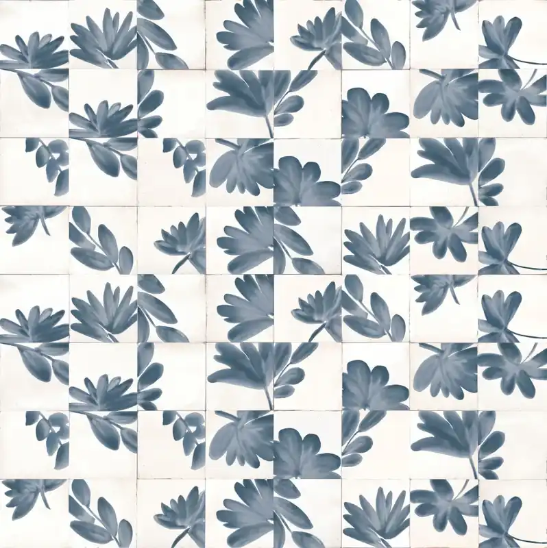 Marazzi Rice Bianco Decoro Blossom 15x15 rusztikus falicsempe Outlet