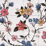 Marazzi Rice Decoro Garden Modulo B 45X60 rusztikus falicsempe dekorszett Utolsó esély