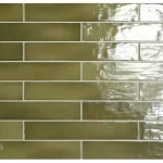 Nézd meg most Equipe Manacor Basil Green 6,5x40 - rusztikus falicsempe