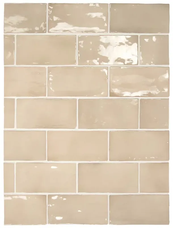 Prémium Equipe Manacor Beige Argile 7,5x15 - rusztikus falicsempe