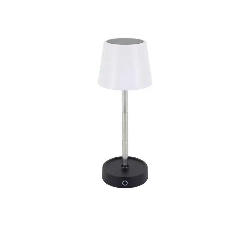 Strühm Smart LED fekete színű asztali lámpa fényerőszabályozható újratölthető akkumulátorral Akció
