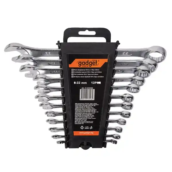 Vásárlói kedvenc Csillag-villáskulcs készlet 6-22 (12 db-os) Cr-V gadget