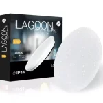 Lagoon Skinande 72 W-os ø600 mm kerek natúr fehér mennyezeti lámpa IP44-es védettségű Csak ma