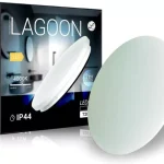 Csak ma Lagoon 72 W-os ø600 mm kerek natúr fehér mennyezeti lámpa IP44-es védettségű