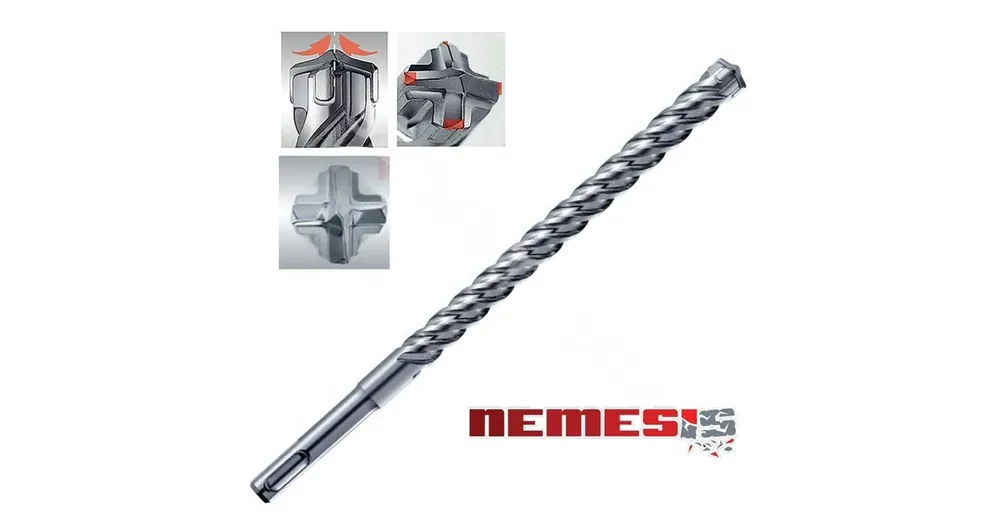 Legkelendőbb MAKITA B-58154 ZENTROPLUS SDS PLUS BETONFÚRÓ D08*460 NEMESIS NÉGYÉLŰ VASTŰRŐ