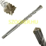 Újdonság SDS PLUS BETONFÚRÓ D10*215/150 NÉGYÉLŰ HIKOKI 783325