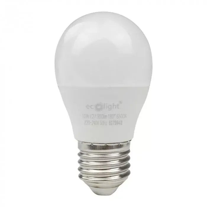 EcoLight Golf E27-es foglalatú 10 W-os 6500K 900 lm LED izzó Olcsó