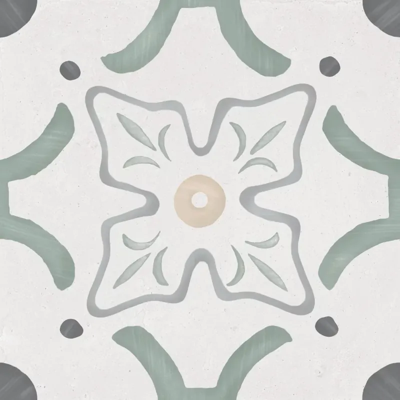 Árcsökkenés Harmony Sirocco Green Flower 22,3x22,3