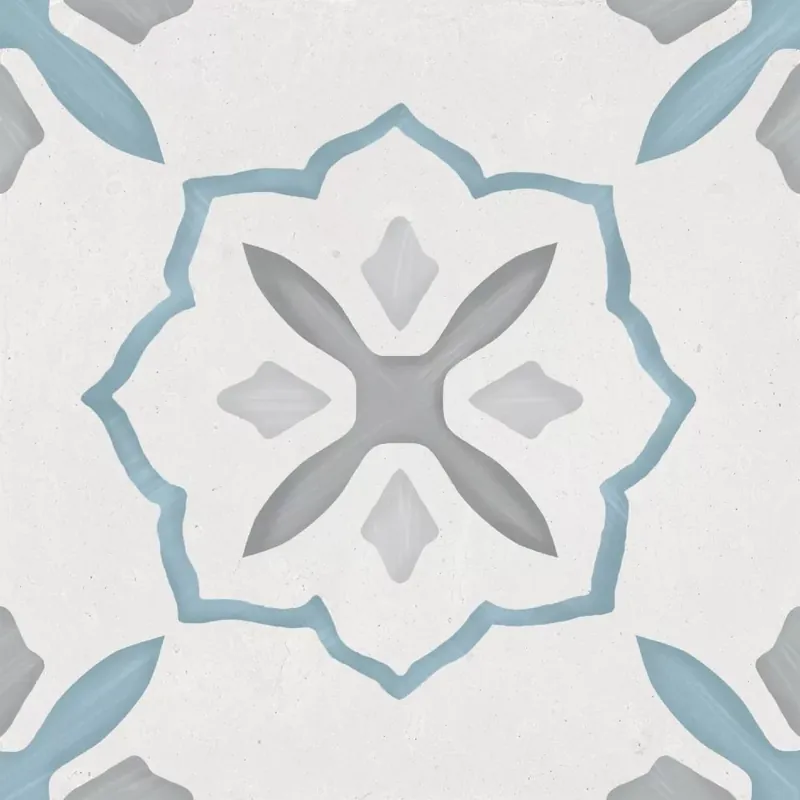 Harmony Sirocco Blue Cross 22,3x22,3 Prémium