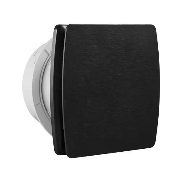 Ne maradj le Páraelszívó ventilátor fekete előlappal Φ10 12W 220-240V