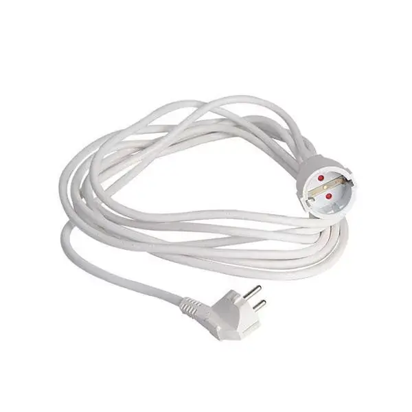 Nézd meg most Földelt hálózati hosszabbító fehér 3Χ1.5mm 5m 16A 220-240V