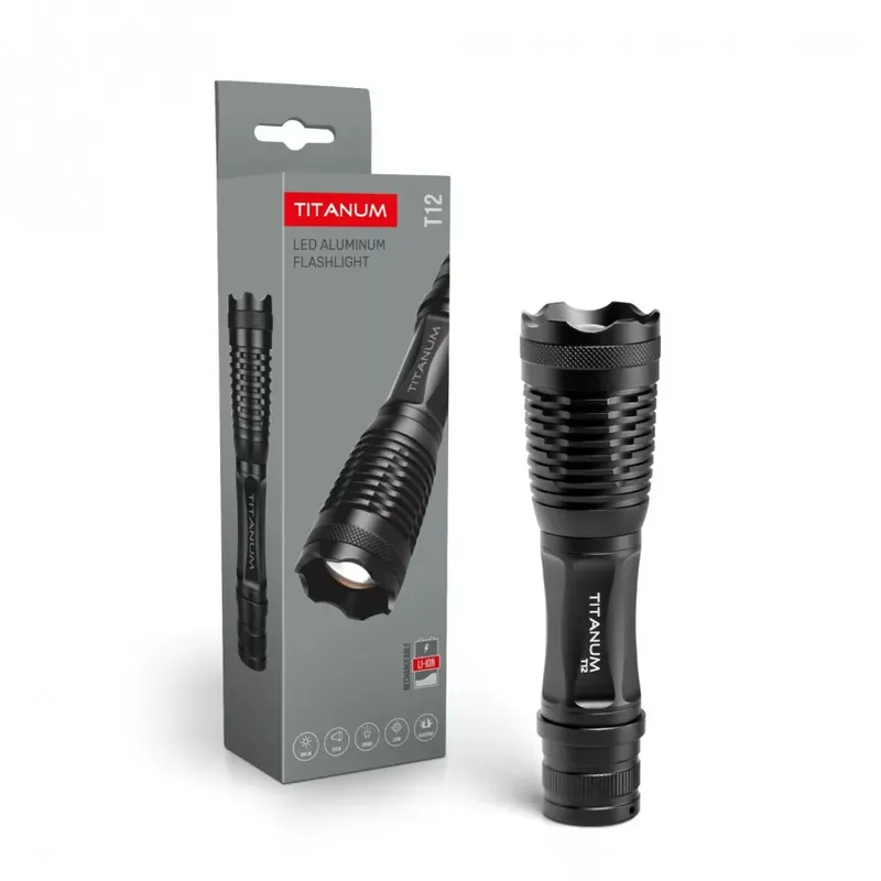 Legjobb ár Videx TITANUM hordozható LED zseblámpa 5000K 350lm TLF-T12