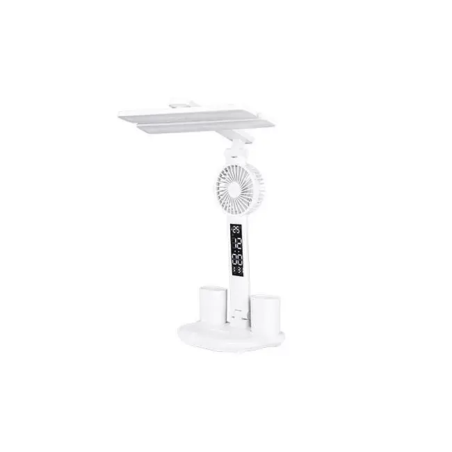 MasterLED Summer 9W-os asztali lámpa beépített ventilátorral 3000-6500K fehér Szuper akció