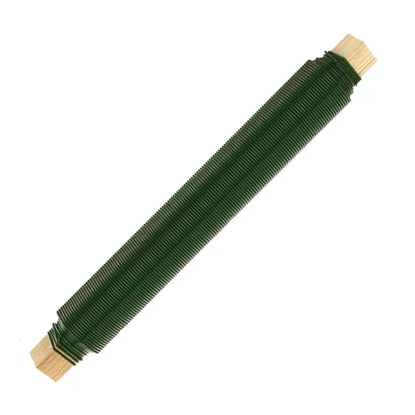 Dekorációs kötöződrót 0,4/0,7 mm 40 m műanyag bevonatos zöld Kihagyhatatlan ajánlat