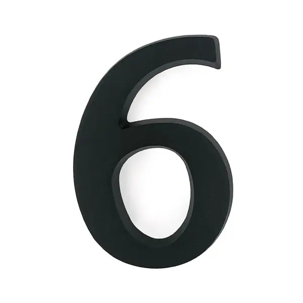 Alumínium házszám 6/9 matt fekete 10cm Nézd meg most