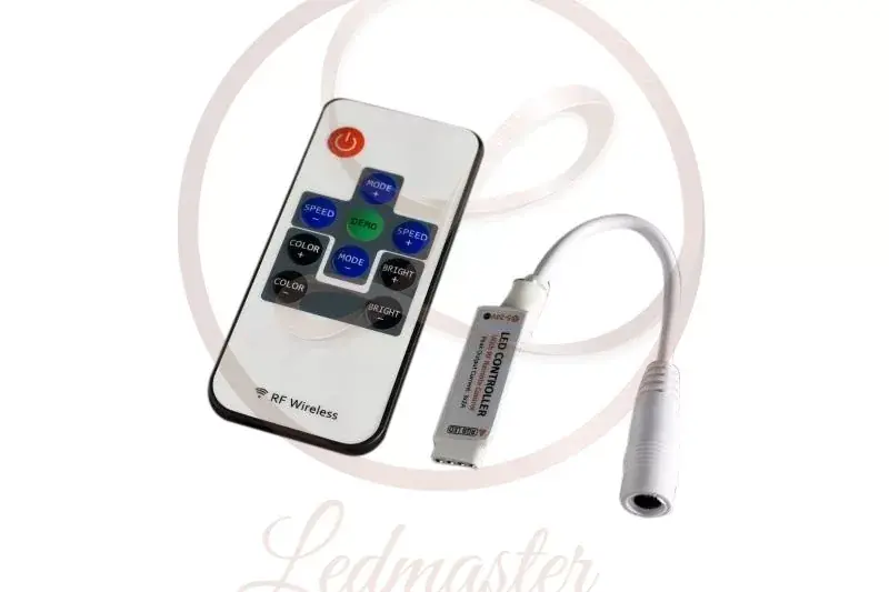 LEDmaster- Mini RGB RF (5-24V) vezérlő távirányítóval Biztonságos fizetés