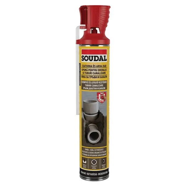 Aknahab / purhab 750 ml Soudal Végkiárusítás