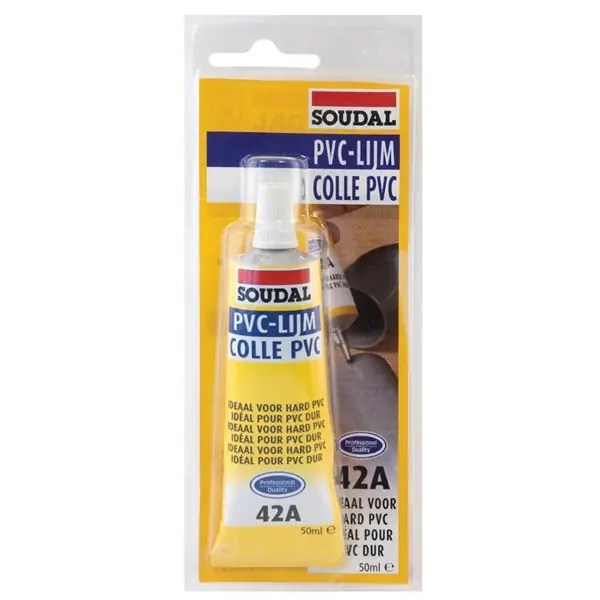 PVC csőragasztó 42A 50 ml Soudal Nézd meg most