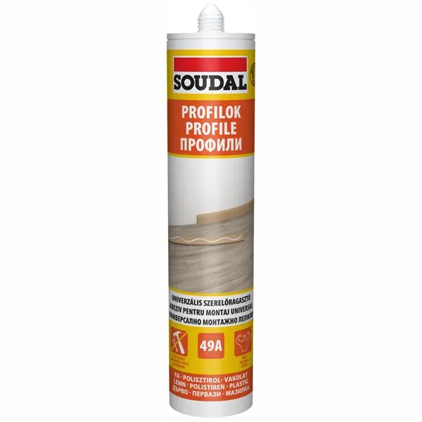 Rendeld meg most Szerelőragasztó univerzális 49A 280 ml Soudal