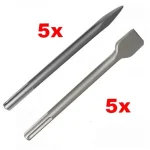 MAKITA D-35324-10 SDS MAX VÉSŐ KÉSZLET 10DB-OS 5DB HEGYES, 5DB LAPOS 400mm Exkluzív ajánlat