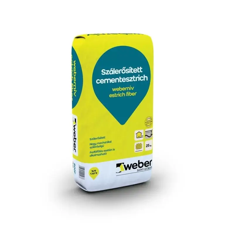 Alacsony ár Weber weberniv estrich fiber