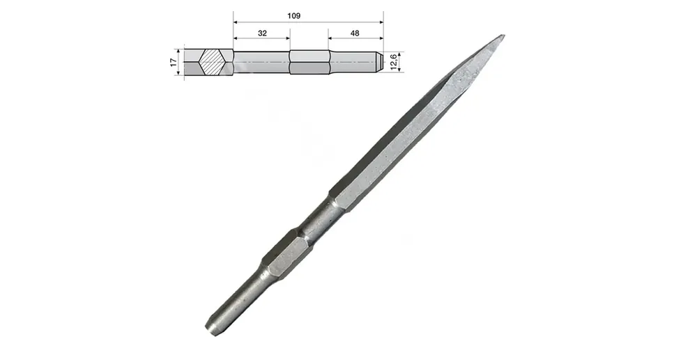 HATLAPÚ SW 17mm HEGYES VÉSŐ 450mm HIKOKI 751501 Alacsony ár