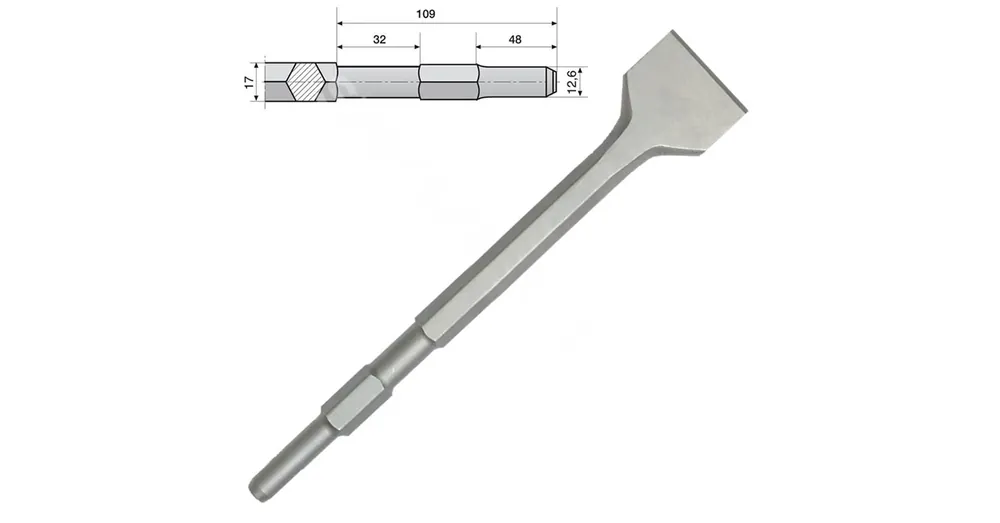 HATLAPÚ SW 17mm LAPOS VÉSŐ 50*280mm HIKOKI 751504 Árcsökkenés