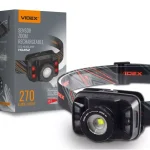Videx LED Fejlámpa natúrfehér újratölthető akkumulátorral H045Z Gyors kiszállítás