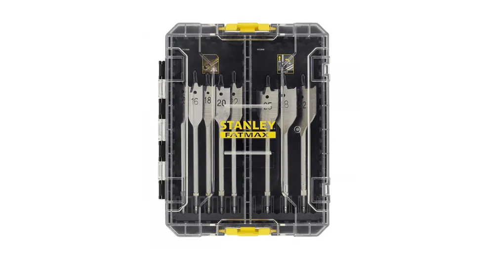 STANLEY STA88556-XJ FAFÚRÓSZÁR KÉSZLET FATMAX 8 RÉSZES LAPOS Vásárlói kedvenc