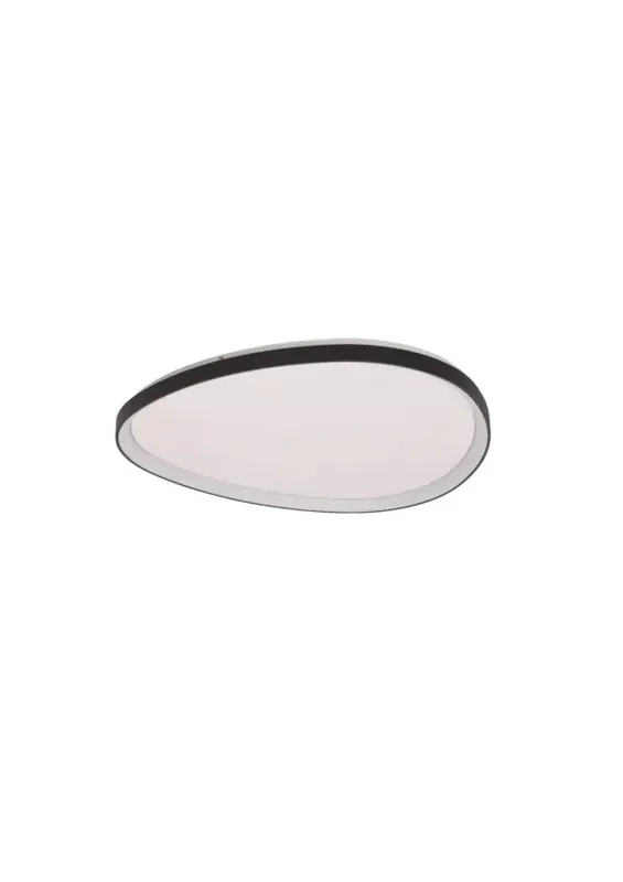 Stone Danube 36W-os 500x500mm 3000-6500K fekete színű távirányítós mennyezeti lámpa Alacsony ár