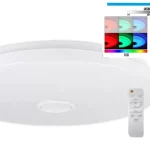 MasterLED Erik 72 W-os 490 mm fehér RGBW LED távirányítós mennyezeti lámpa Kedvezmény