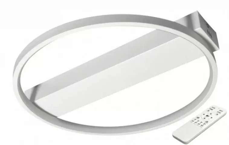 Kiárusítás MasterLED Galaxis Taurus 33 W-os 40x6 cm fehér LED távirányítós mennyezeti lámpa