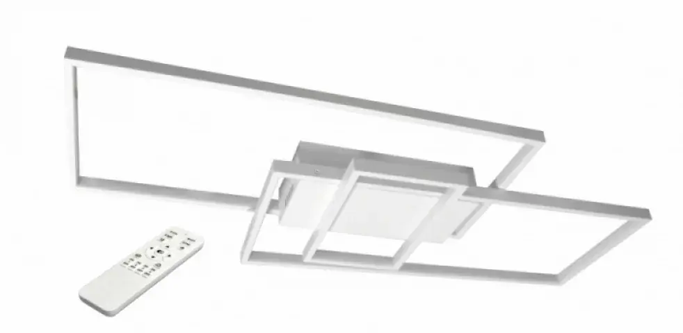 MasterLED Galaxis Vela 90 W-os 83x36 cm fehér LED távirányítós mennyezeti lámpa Akció