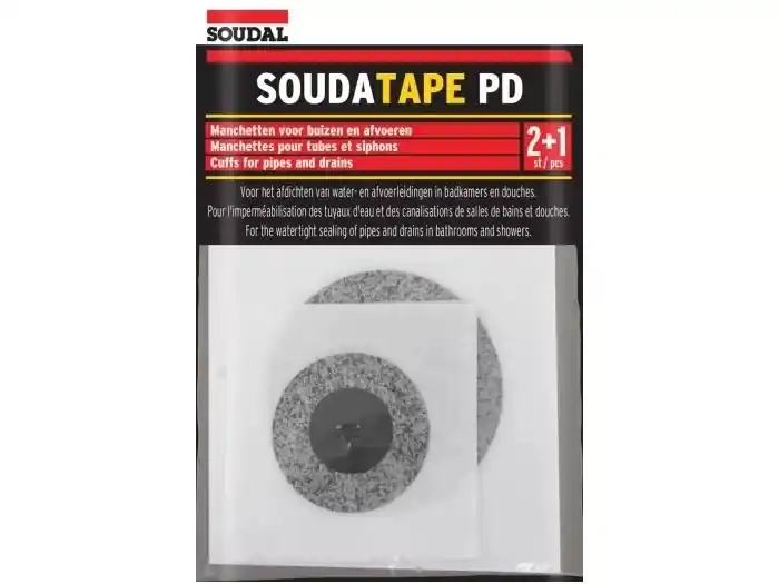 Soudal Soudatape PD- Tömítőszalag csőátvezetésekhez (2+1db) Legnépszerűbb