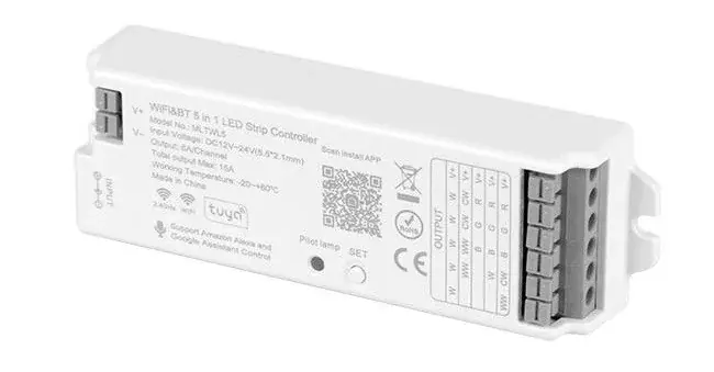 Szuper akció MasterLED 5 in1 RF Wifi 12/24V 15A LED vezérlő