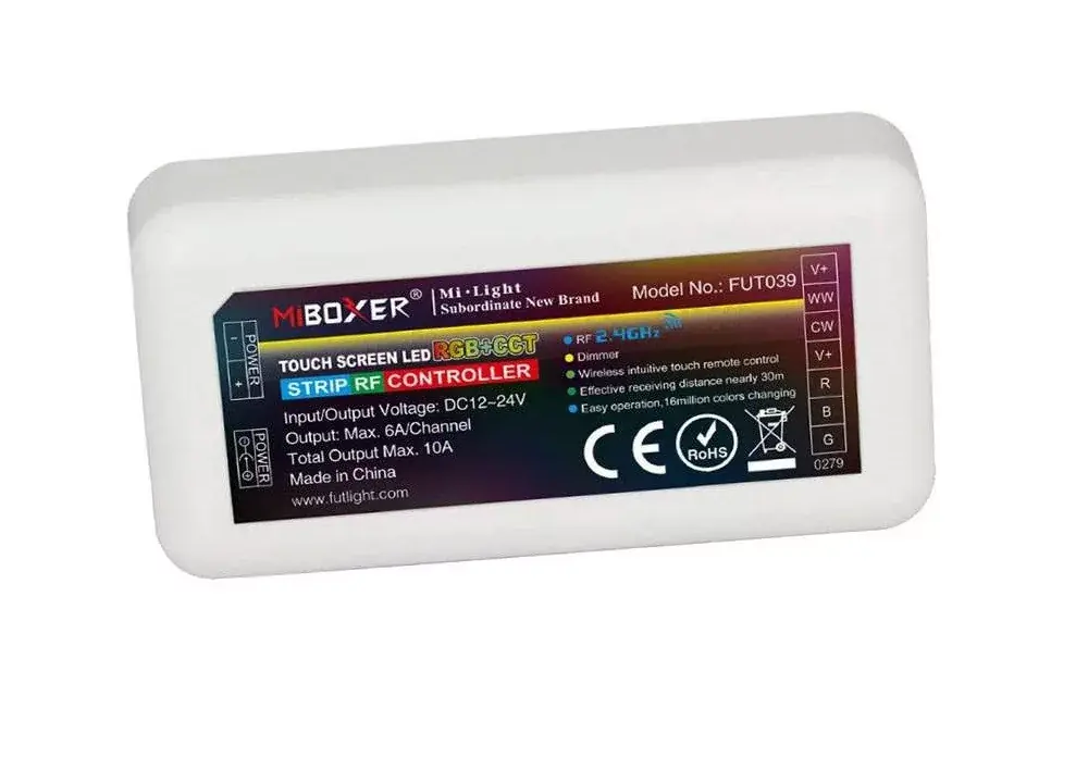 Mi Light 4 zónás RGBWW vezérlő (RGB+CCT) Akciós ár