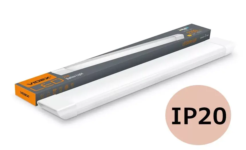 Videx Batten Led 27 W-os falon kívüli fehér lámpa IP20-as védettséggel Ne maradj le