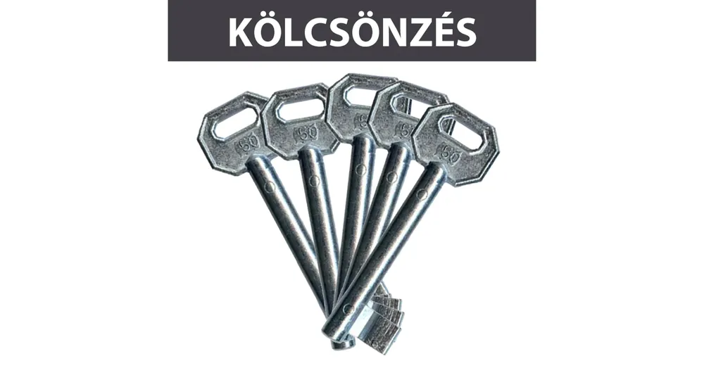 Exkluzív ajánlat KÖLCSÖNZÉS FORMAKULCS KÉSZLET 40DB-OS KAUCIÓ 25.000,- KÖLCSÖNZÉS MAGYAR LŐVÉR