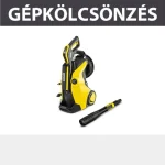 Kedvezményes ár KÖLCSÖNZÉS MAGASNYOMÁSÚ KAUCIÓ 70.000,- FT KÖLCSÖNZÉS KARCHER K5 PREM.F