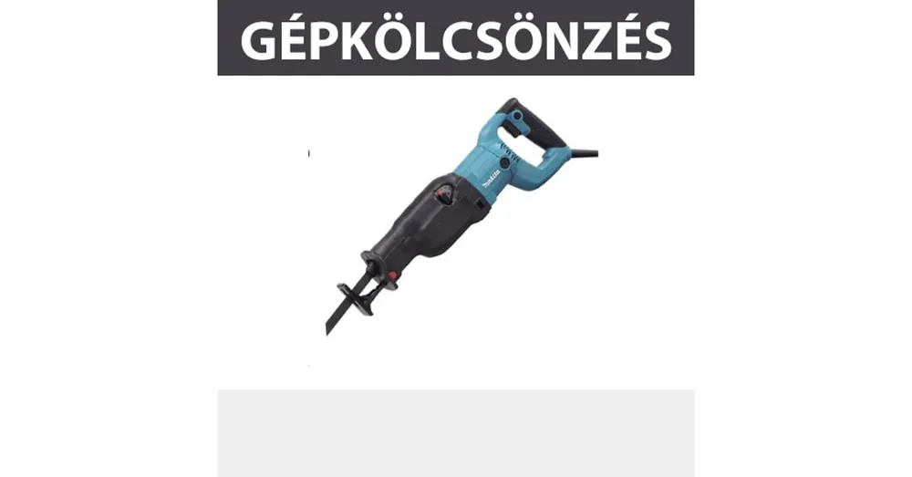 Vedd meg online KÖLCSÖNZÉS OFFFŰRÉSZ 1250W LÖKET 36mm, KAUCIÓ 50.000,-FT KÖLCSÖNZÉS MAKITA JR3060T