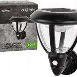 Legkelendőbb EcoLight Napelemes fali lámpa mozgásérzékelővel és alkonykapcsolóval SOE-3