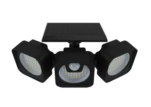 Azonnali szállítás Strühm Siren 7 W-os LED napelemes reflektor beépített mozgásérzékelővel