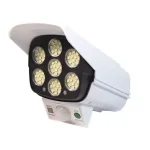 Azonnal elérhető MasterLED Solar LED 8 W-os napelemes mozgásérzékelő álkamera