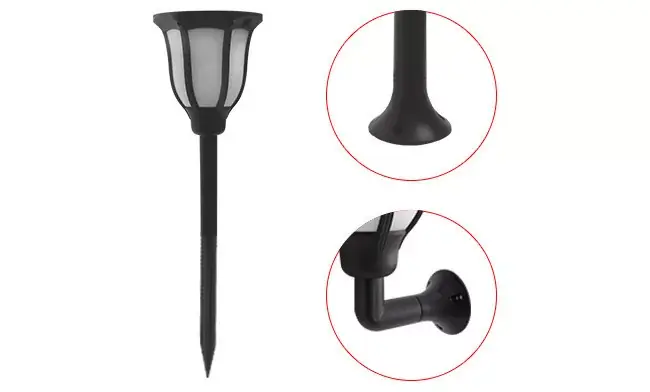 MasterLED dekoratív 1 W-os napelemes LED lámpa Biztonságos fizetés