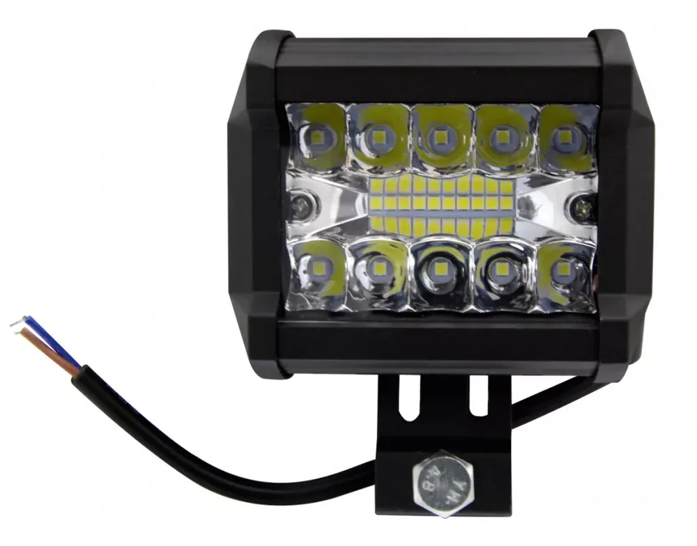 MasterLED Négyzet alakú hideg fehér színhőmérsékletű 60 W-os munkalámpa/Off-Road terepjáró lámpa Ajánlat