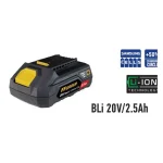 AKKUMULÁTOR 20V BLI 20V/2.5Ah F.F.GROUP 41320 Legjobb ár