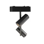 MasterLED LUXO Ringo 16-W-os fekete mágneses sínes lámpa 4000K 48V Prémium
