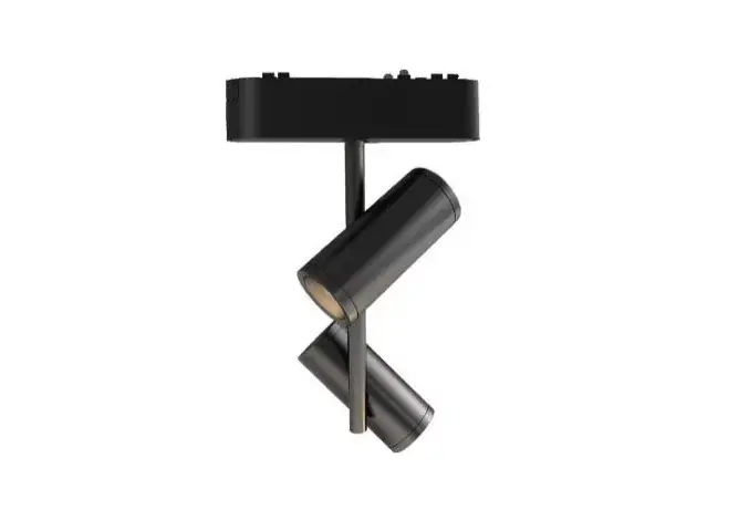 MasterLED LUXO Ringo 16-W-os fekete mágneses sínes lámpa 4000K 48V Prémium